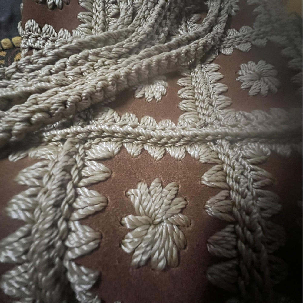 Geometric Crossbody Crochet Festival Pouch Bag​ - Picture 7 of 15